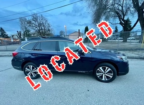 Subaru recovered by police bit.ly/3TLnw53