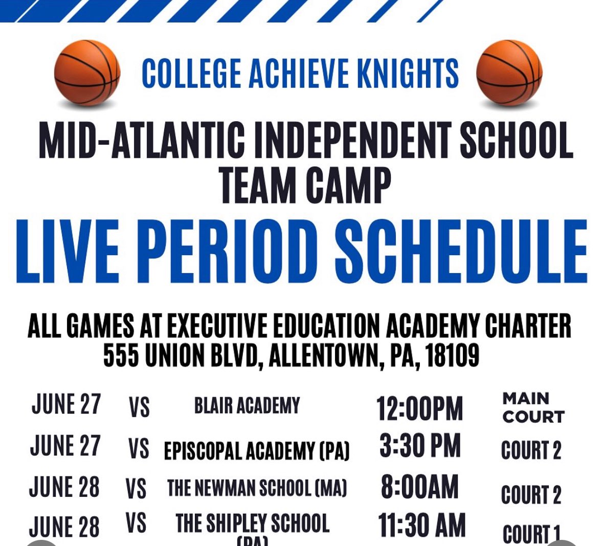@jerseyforce_ (@jerseyforce_) on Twitter photo NySean Kennedy (<a href="/nysean_2026/">Ny’Sean Kennedy</a>)
6’4 Wing/Forward | ‘27 College Achieve
Force U16 MHC squad
Mid Atlantic Independent School Team Camp
Fri 6/27 & Sat 6/28 @ Executive Charter
#theforceway NySean Kennedy (<a href="/nysean_2026/">Ny’Sean Kennedy</a>)
6’4 Wing/Forward | ‘27 College Achieve
Force U16 MHC squad
Mid Atlantic Independent School Team Camp
Fri 6/27 & Sat 6/28 @ Executive Charter
#theforceway