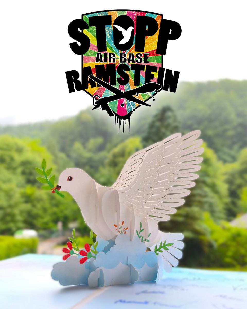 Morgen findet die große <a href="/StoppRamstein/">Stopp Air Base Ramstein</a> Friedensdemonstration statt und ich hoffe, dass viele ihre Stimmen für den Frieden erheben! 🕊️ Setzt den Kriegstrommeln etwas entgegen und seid laut, seid unbequem, seid ungehorsam und friedlich! 💯

Auch wenn ich dieses Mal (das erste Mal