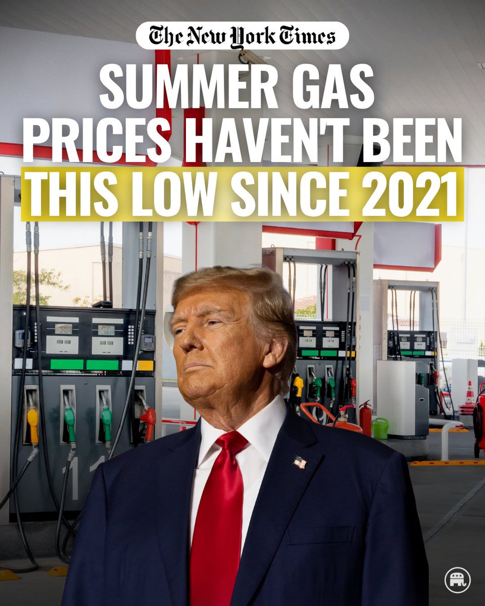 President Trump delivers lower prices to the American people, keeping his promise to undo the damage done by the Biden administration.