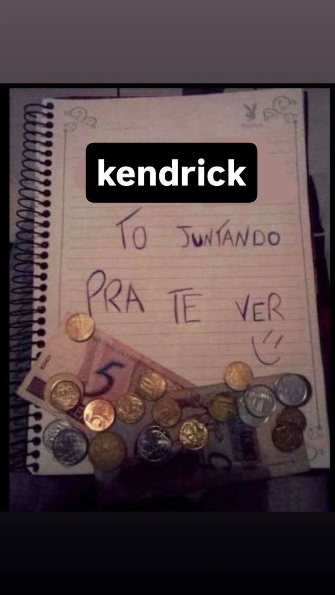 Estou pronto para o seu show Kendrick Lamar…