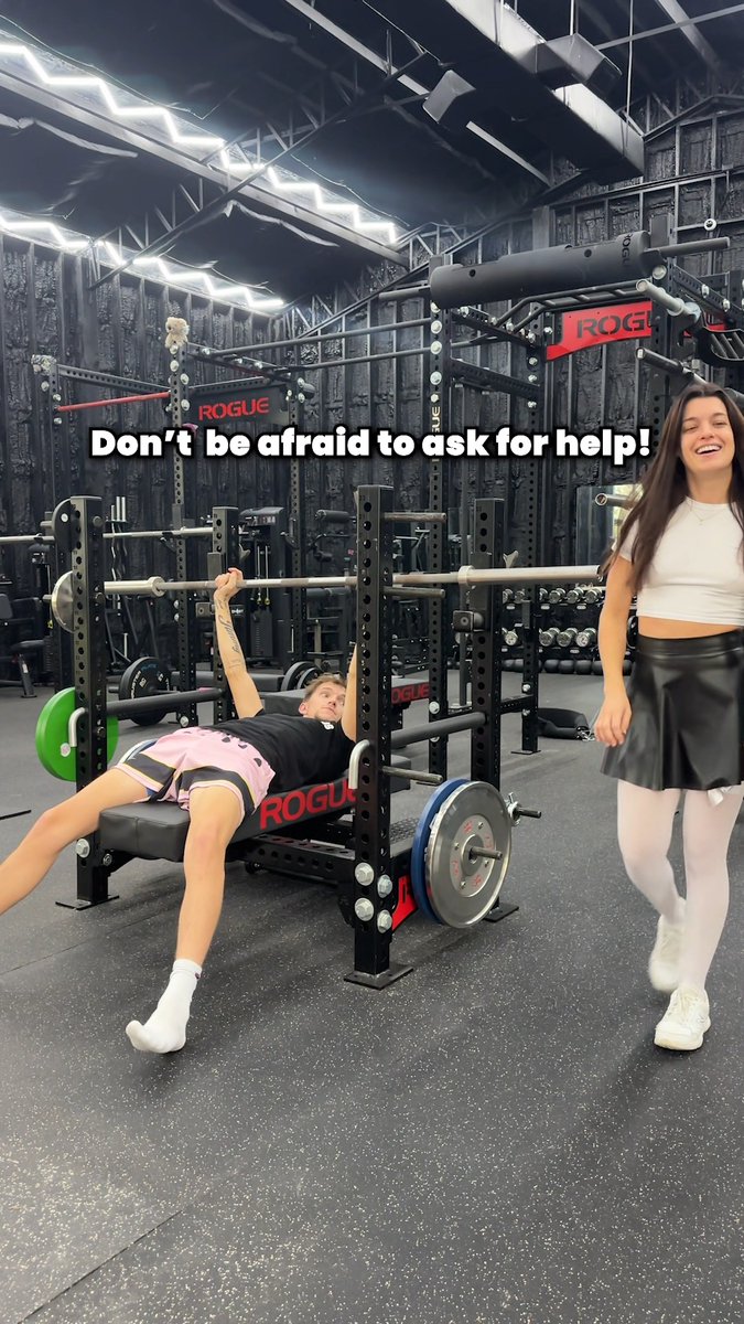 Why didn't he have anyone spotting him?