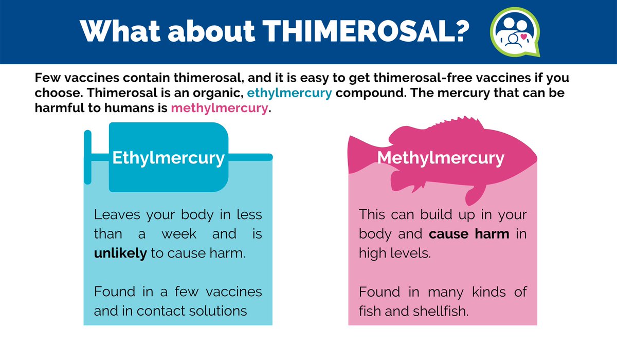 Thimerosal in vaccines is safe.