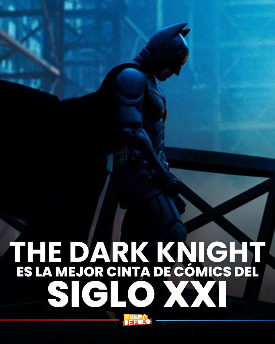 GabyMeza8's tweet photo. ¡LA MEJOR PELÍCULA DE SUPERHÉROES! 🎬 #TheNewYorkTimes continúa lanzando su listado de las 100 mejores películas y #TheDarkKnight ocupó el lugar 28, que convierten al proyecto de #Batman en la MEJOR CINTA basada en cómics. https://t.co/JSiqErbubv