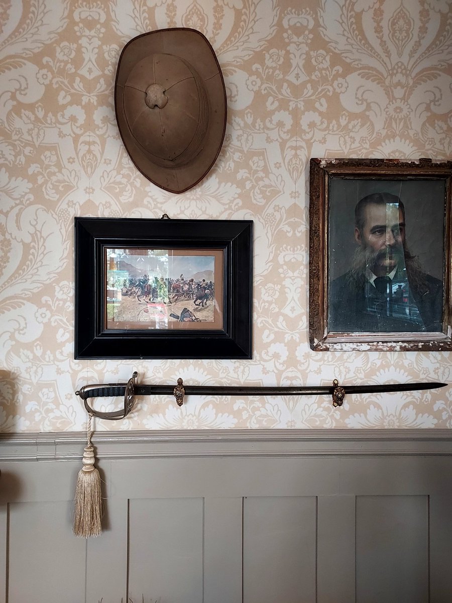 Loving this in the hotel bar casually on the wall. Military history from Africa to the cotswolds.