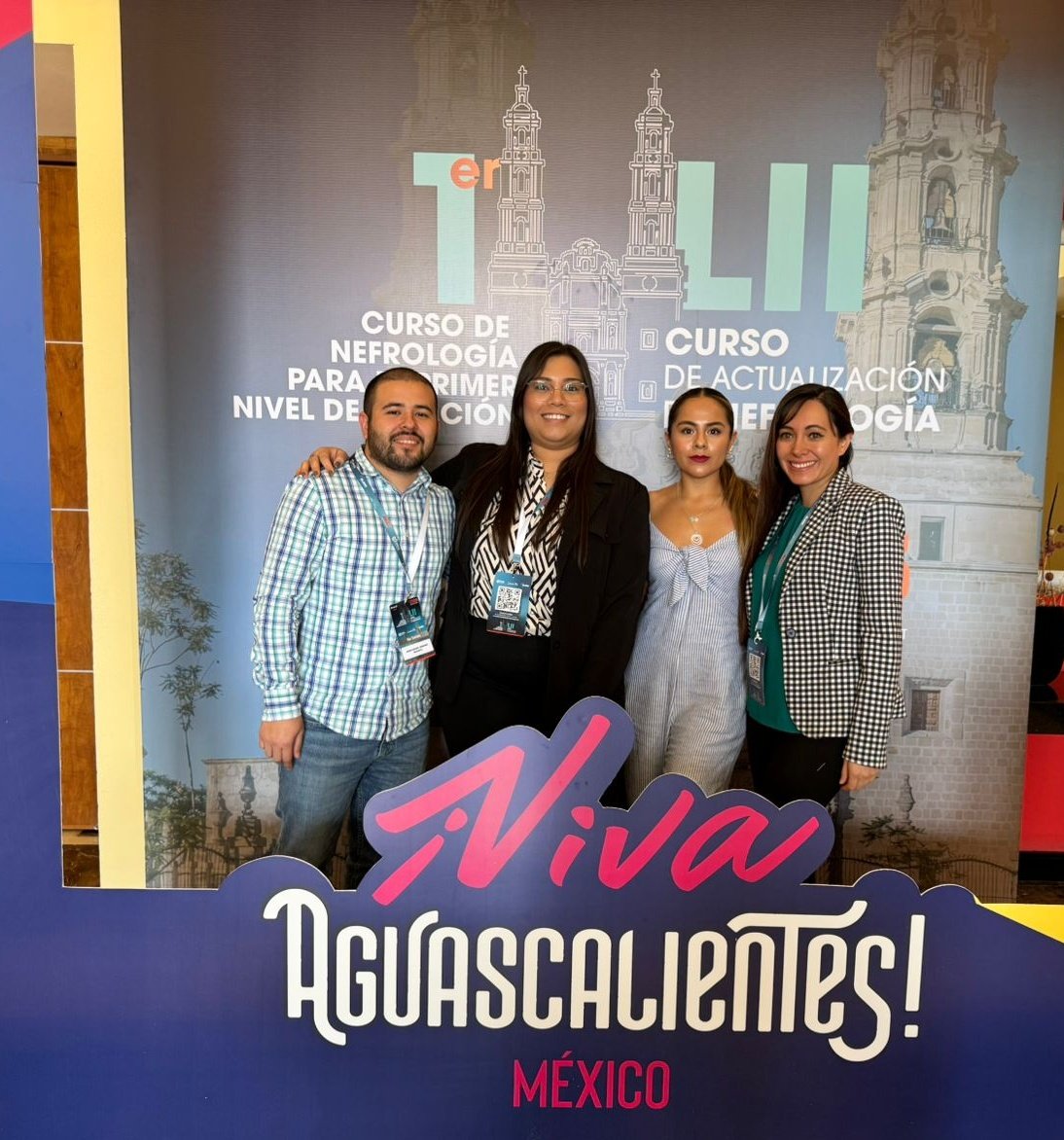 Residentes de Nefrología presentes en LII Curso de actualización en Nefrología IMIN 2025