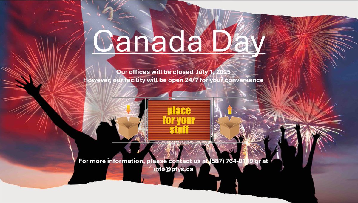 🇨🇦 Canada Day Closure Notice 🇨🇦
We will be CLOSED on Tuesday, July 1, 2025, for Canada Day.
We'll be back to our regular hours on Wednesday, July 2.
Have a safe and happy Canada Day! 🍁🎉