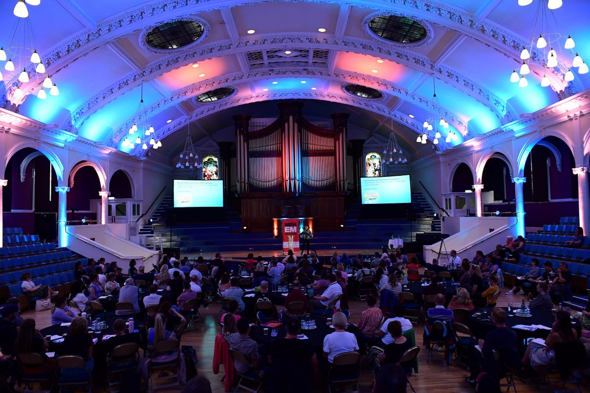 🎉 What a fabulous day at the #MEHEM25 Conference in Nottingham, seeing colleagues from across the East Midlands discuss everything music education!