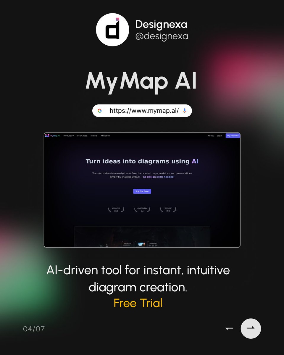 designexa's tweet photo. Level up your storytelling with AI-powered platforms designed to make your presentations sharper, faster, and more engaging.

From pitch decks to dynamic slides, these tools help you create with clarity and confidence.

Explore the tools. Elevate your workflow. https://t.co/xVFvl8kdwi