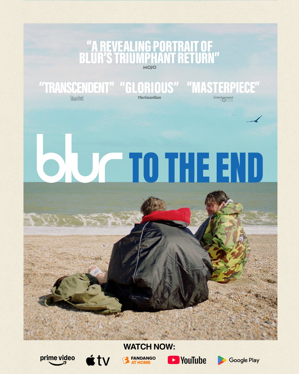 GreenwichET's tweet image. See @blurofficial in the recording studio as they prepare for the biggest concerts of their extraordinary three decade career. BLUR: TO THE END is in North American theaters and everywhere you rent movies today!
Showtimes and watch options: bit.ly/blurTotheEndMo…
#blurTotheEnd