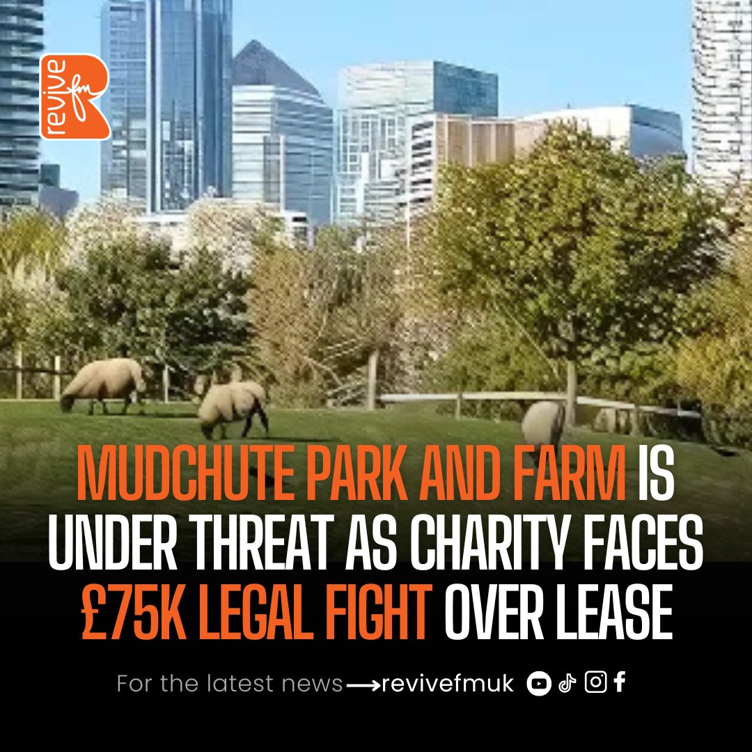 The Mudchute Association Charity says that without a new long-term lease, Mudchute Park and Farm’s future is in serious jeopardy.

#revivefmuk #mudchuteparklondon #mudchuteparkandfarm #londoncityfarm #londonnews