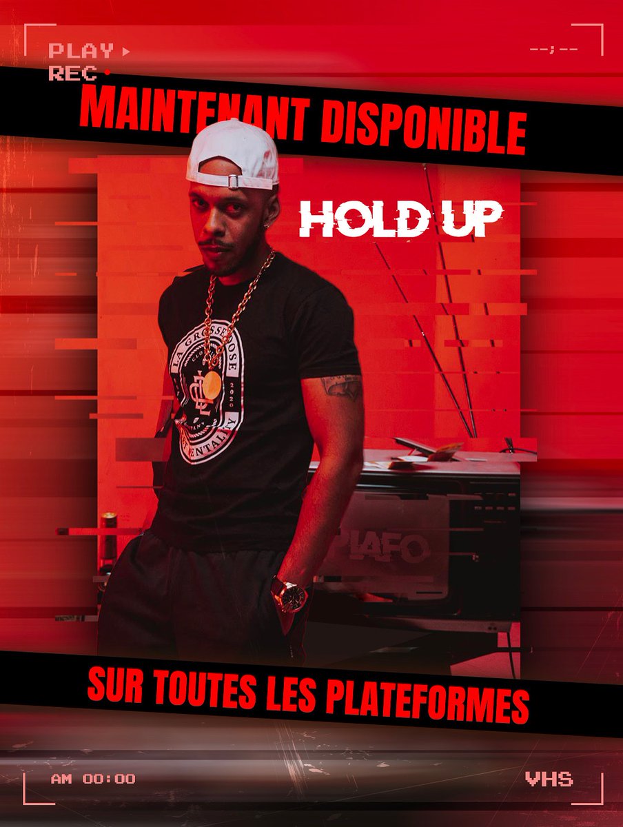HOLD UP | DISPO PARTOUT 🎶

Après 4 ans d’absence, j’ai le plaisir de vous annoncer que je fais mon grand retour avec mon EP « HOLD UP » de 6 titres dont un feat avec <a href="/Marginal_Fvla/">TOP BOY</a> 🏴‍☠️

LA PLUIE C’EST MAINTENANT 🌧️☔️
