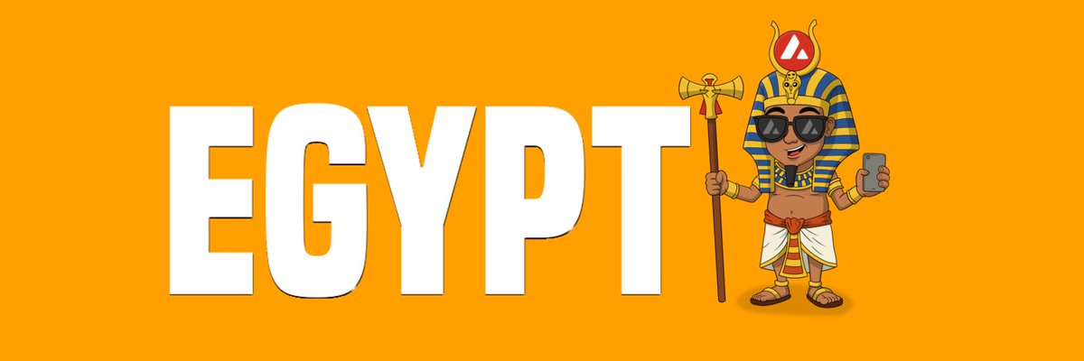 Here is Egyptian on Avax 🔺🔥