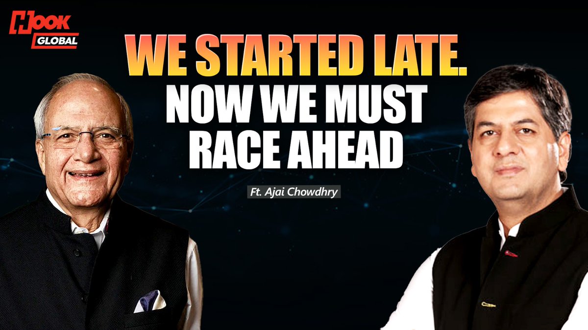 hookonline_'s tweet image. #TheIndiaStory: &quot;The person who controls chips, controls the economy, and the country.&quot;

#Semiconductor pioneer @AjaiChowdhry lays out India’s chip challenge, global opportunity, and a bold 5-point rescue plan.

Watch the full episode with @vikramchandra: youtu.be/wPLevv4JHoA
