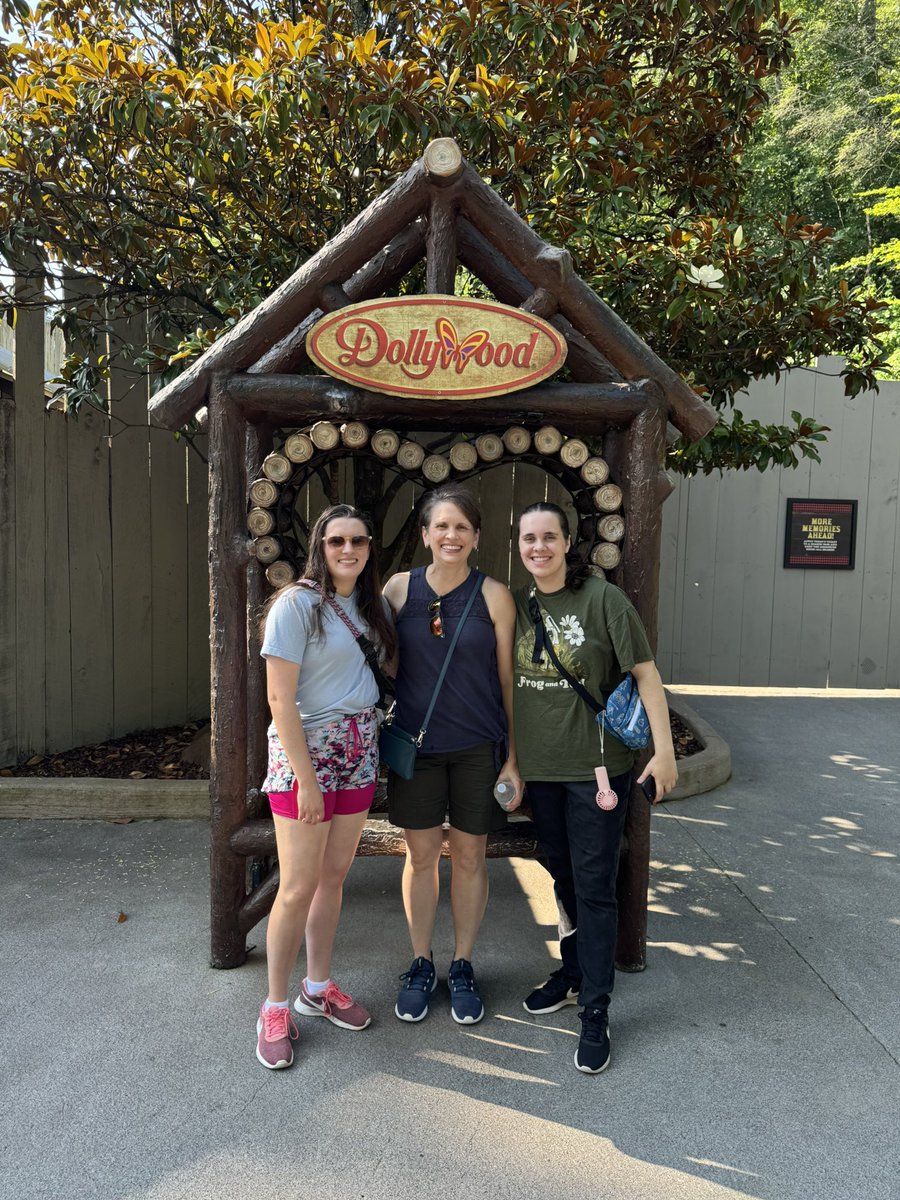 Great to take a break with Angela and the girls!