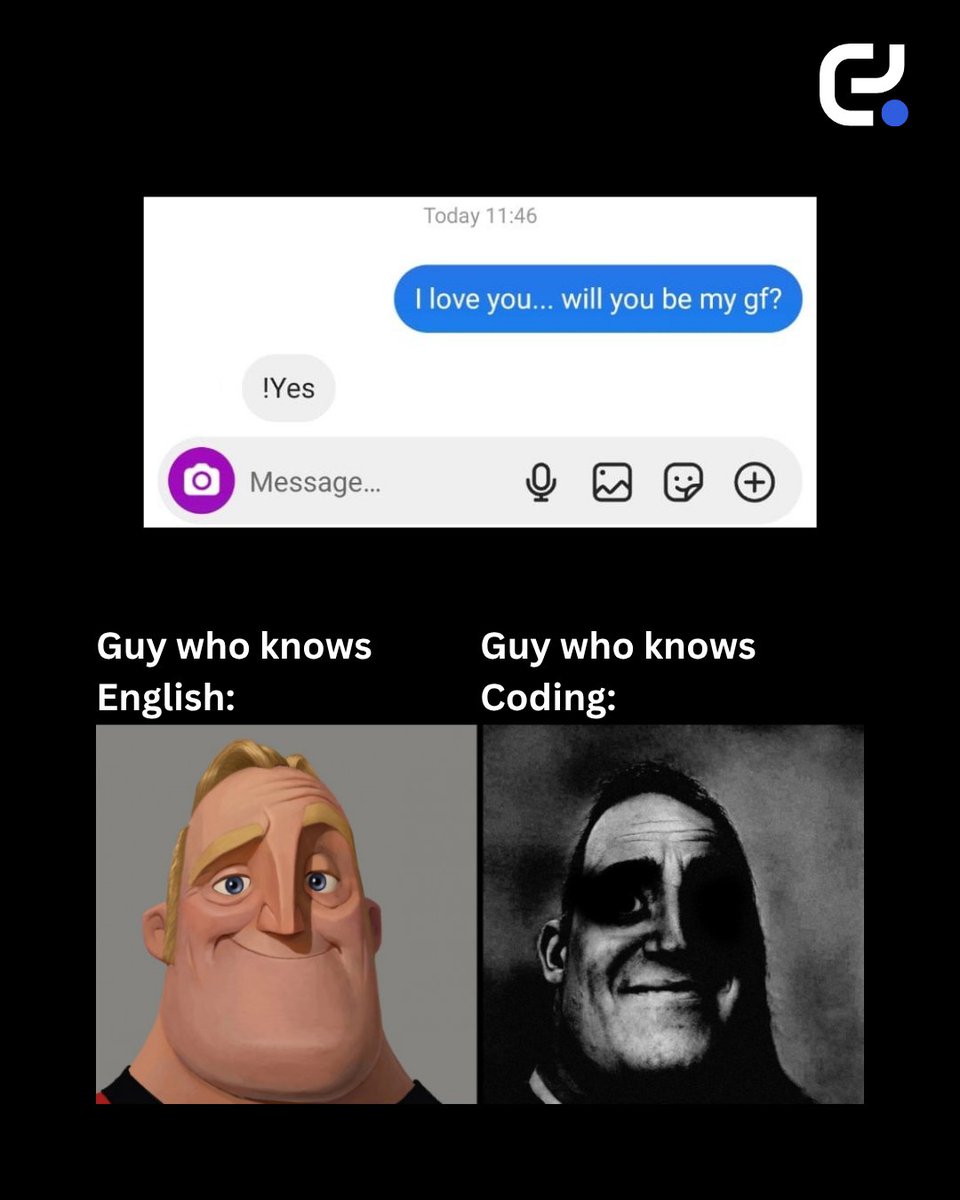 codeyouridea_'s tweet image. It’s Friday. The memes are spicy, the code is clean, and the vibes are high.
But don’t get it twisted—we build websites hotter than your weekend plans. 😏🔥
We flirt with Figma.
We commit to Git.
We ghost bugs, not clients.
#MemeFriday  #WebDevMemes #AppDevMood #CodeAndCrush