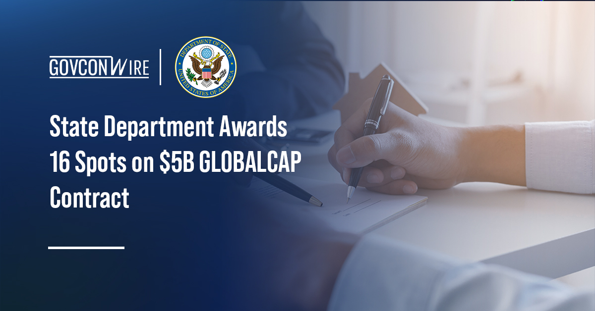 The State Department has chosen 16 companies for the 10-year, $5 billion GLOBALCAP contract to support U.S. foreign policy initiatives aimed at enhancing peace, security, and regional stability.

Read the full story here: govconwire.com/article/state-…
___
#Contract #GLOBALCAP