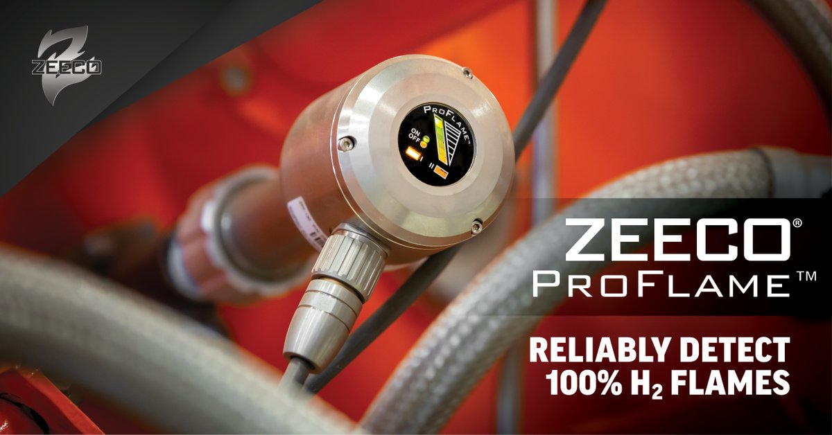 The ZEECO® ProFlame™ scanner is capable of reliably detecting 100% hydrogen flames. Unlike other scanners, the ProFlame uses just the UV spectrum to detect burner and pilot flames, eliminating problems caused by the lack of hydrocarbons when firing hydrogen.

Learn more about