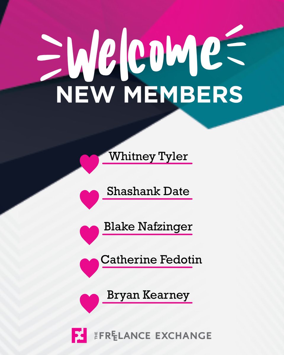 🎉 Welcome to The Freelance Exchange of KC! 🎉

We’re so pumped to have fresh energy in the collective. 🙌 We wanna celebrate you, support you, &amp; see you shine. 💕

👉 Not a member yet but curious? Check out bit.ly/39zPjxx to learn more + join the fam.

#FXofKC