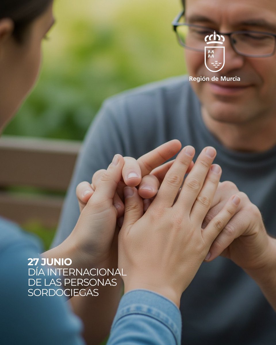 miriamperezalba's tweet image. ❤️Hoy conmemoramos el Día Internacional de las Personas con Sordoceguera🤍

Gracias a @ONCE_oficial por invitar a @PolitSocialMur a la presentación del #cupón dedicado a su inclusión

Enhorabuena a @elcorteingles por la camiseta con el mensaje “Coge mi mano” para visibilizarla 🦯