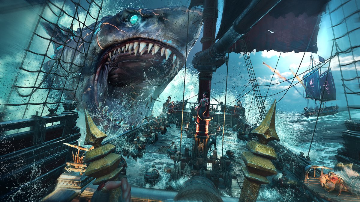 skullnbonesgame's tweet photo. Quick we're giving you this one opportunity 😉 

We're pretty sure we know what you all want to do 👀 

#SkullandBones https://t.co/5l5VUlqZS9