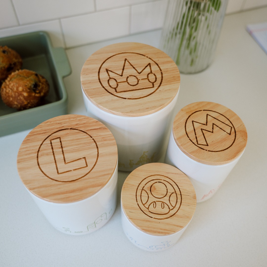 NintendoStoreUS's tweet image. Ceramic jars to help make every baking experience a superstar moment!⭐️
Available at:
📍Nintendo NEW YORK
📍Nintendo SAN FRANCISCO