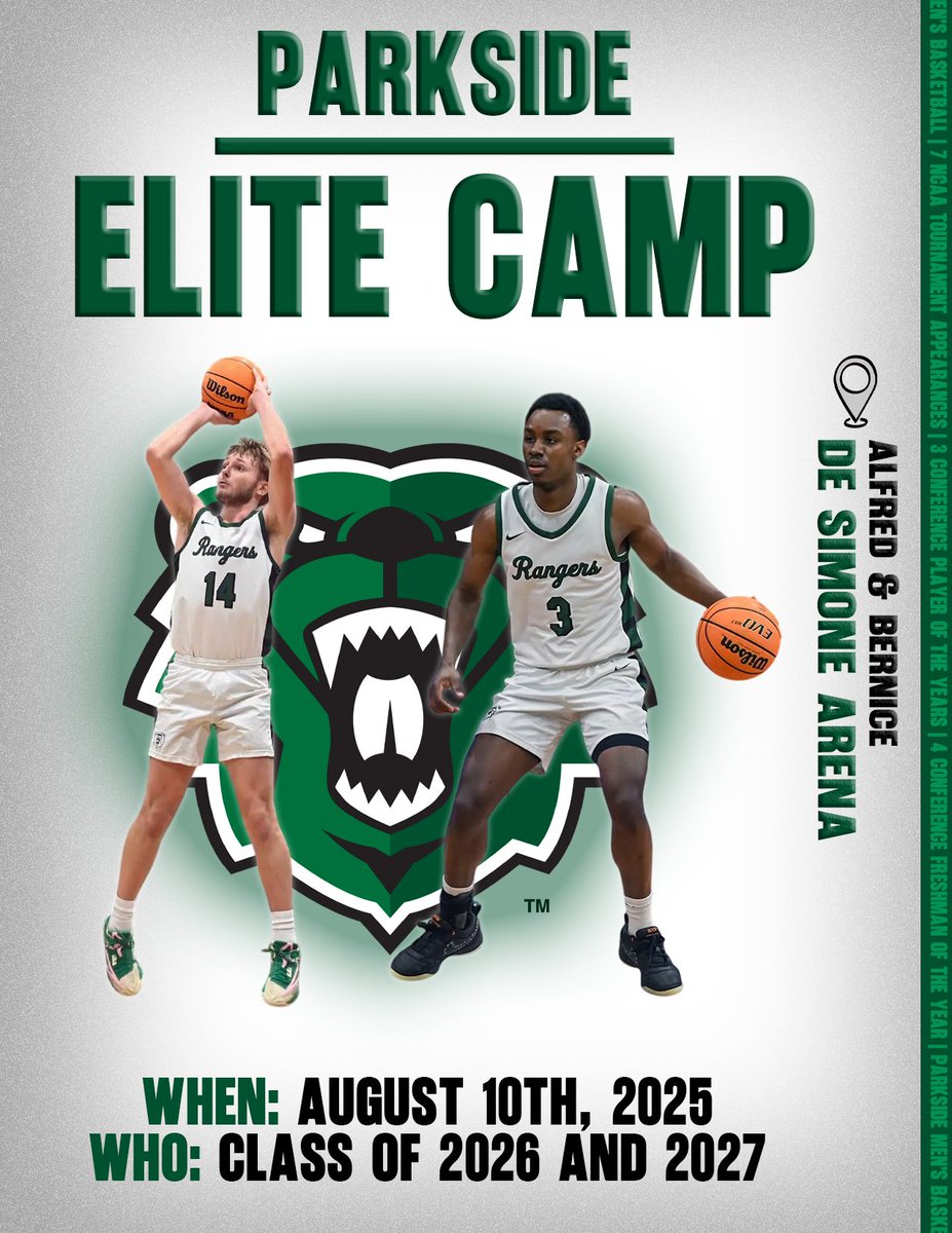 Come work with our staff at our Elite Camp!

Limited spots available, register here: …idemensbasketballcamps.totalcamps.com/shop/product/5…