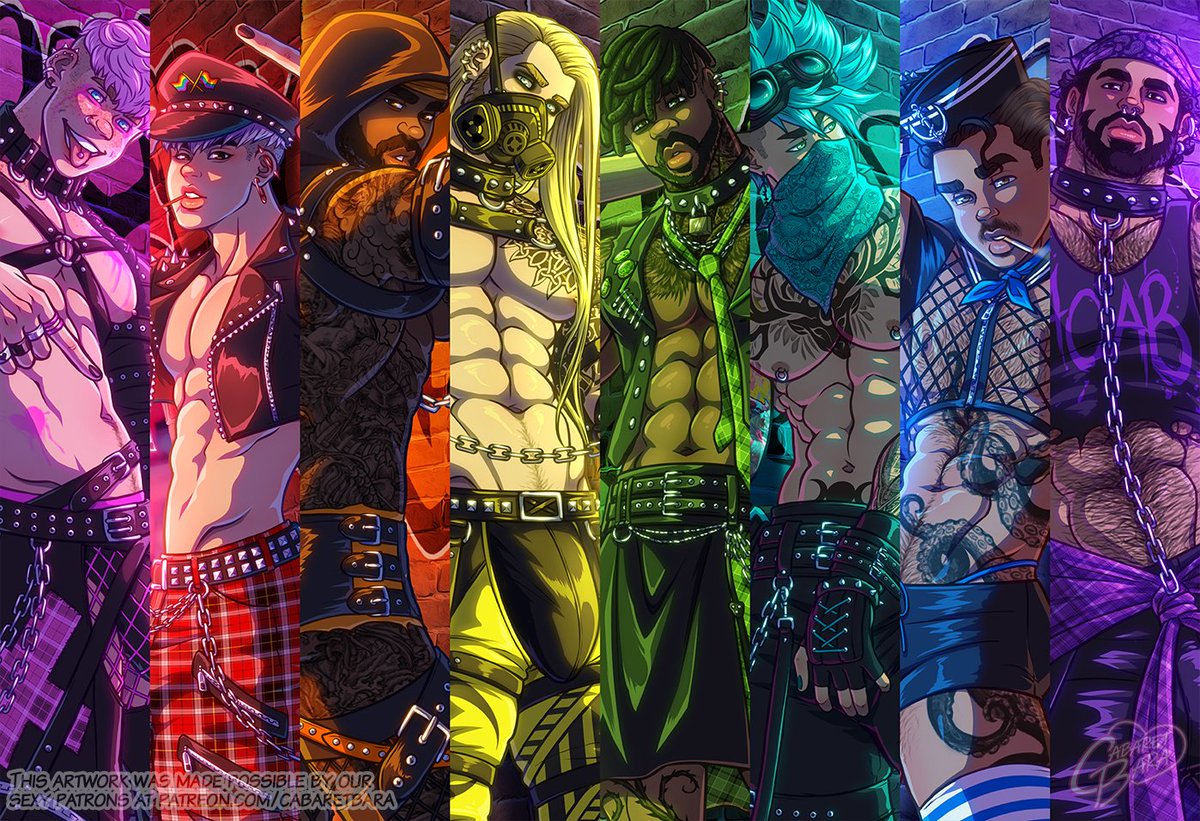 Happy Pride everyone! Even though we celebrate it in August here... But it's never too early to be gay and do crime.
