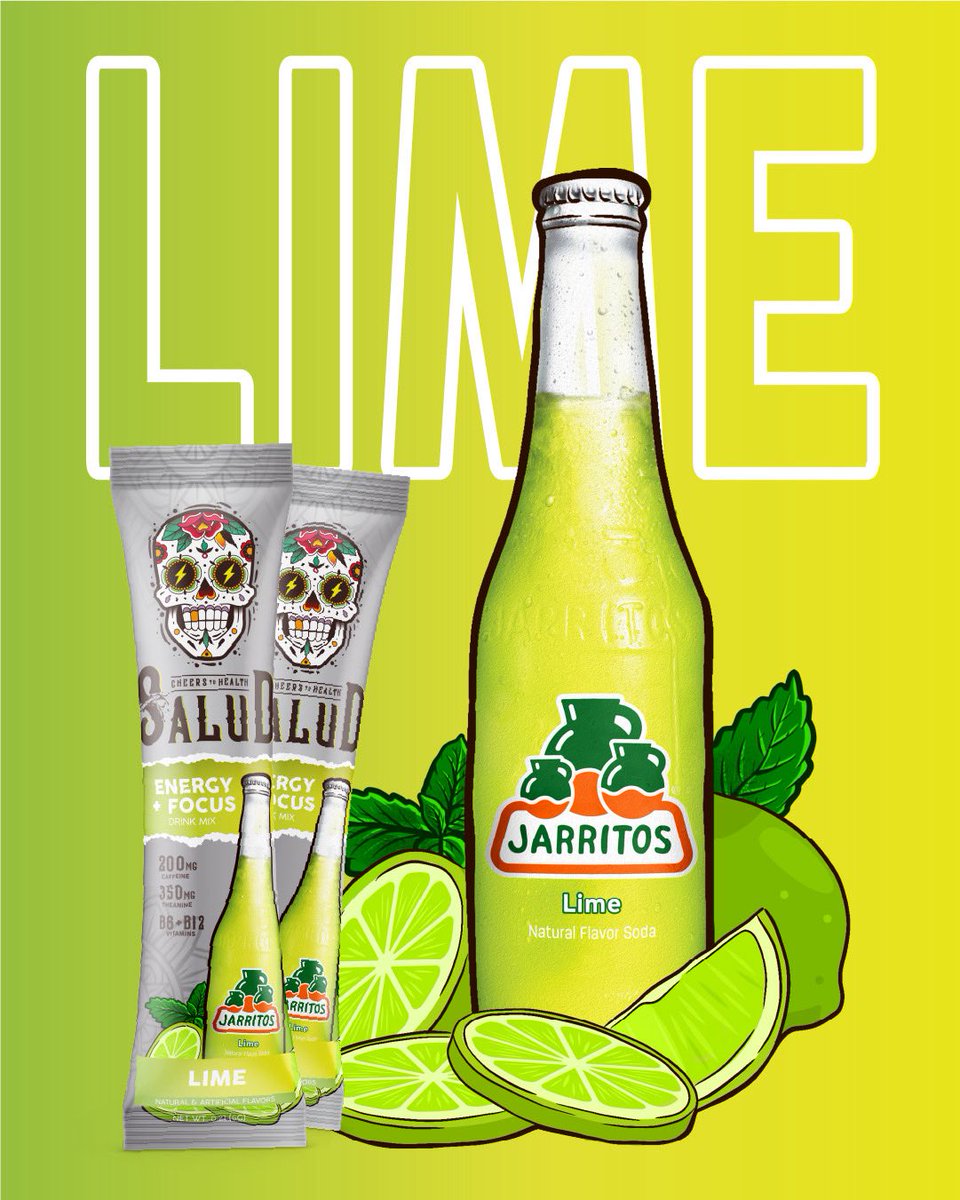 TasteSalud's tweet photo. 💥 SALUD X JARRITOS IS OUT NOW 💥
A celebration of culture, flavor, and wellness… all in one stick 🇲🇽✨ Four iconic flavors inspired by Mexico’s most legendary soda, now infused with 2-in-1 benefits and only 1 gram of sugar!
AVAILABLE AHORA 🚨
#CheersToHealth https://t.co/WKlDBwyibS