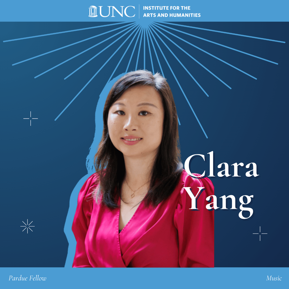 Ex Machina’s first debut was at UNC Music Department's 2024 Festival on the Hill, where Clara Yang used the piano to explore a machine’s multifaceted meanings. Next Spring, Clara Yang will join the IAH to deepen the project.

More on Ex Machina: go.unc.edu/y4CQj