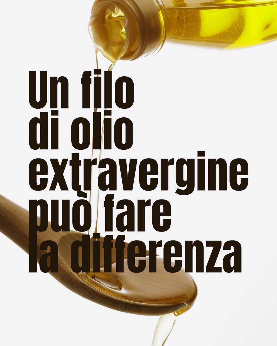 Un filo di olio extravergine può fare la differenza. Su quale piatto non può mancare mai? Indicalo nei commenti! 👇