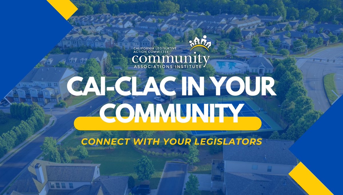 Meeting with your legislator allows you to be a resource and educate staff about the total number of their constituents living in community associations and the current bills impacting residents. Here are some tips to get you started: bit.ly/2TCTsHX
