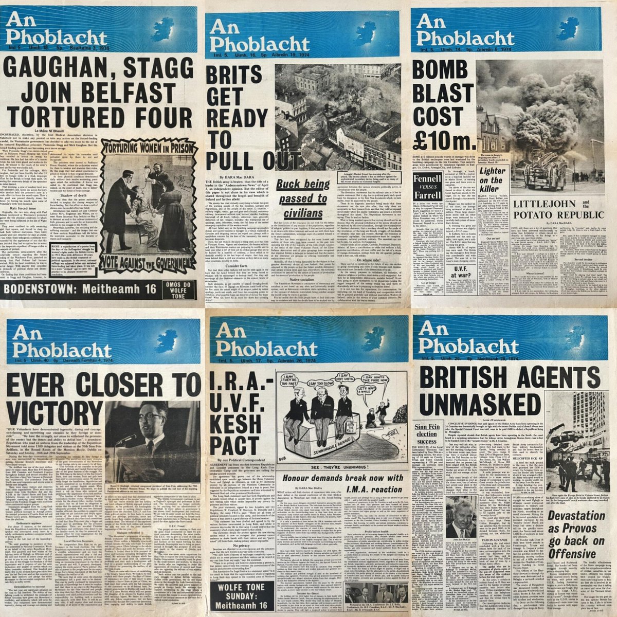 11 issues of An Phoblacht from 1974 added at the link below.

republicanarchive.com/2025/04/21/the…
