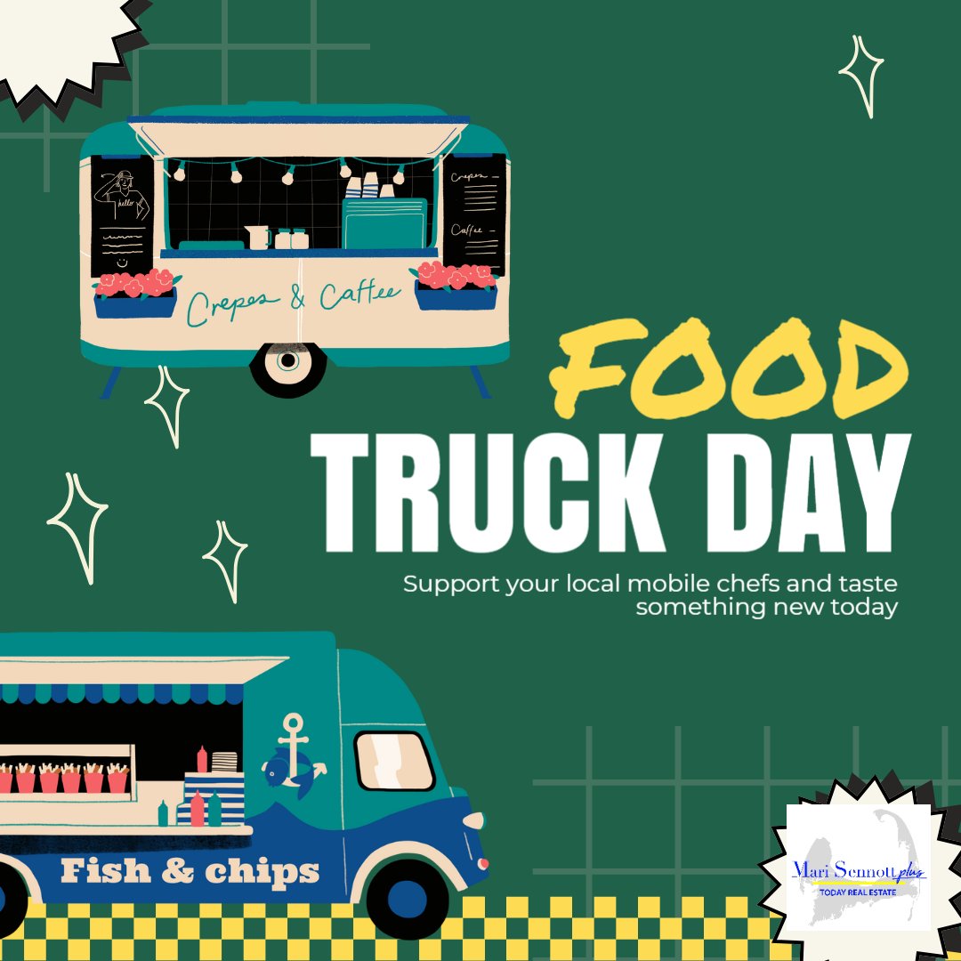 hjs423's tweet image. Why does food from a food truck always taste better?

#nationalfoodtruckday #foodtruckday2025 #capecodrealtor #marisennottplus #todayrealestate