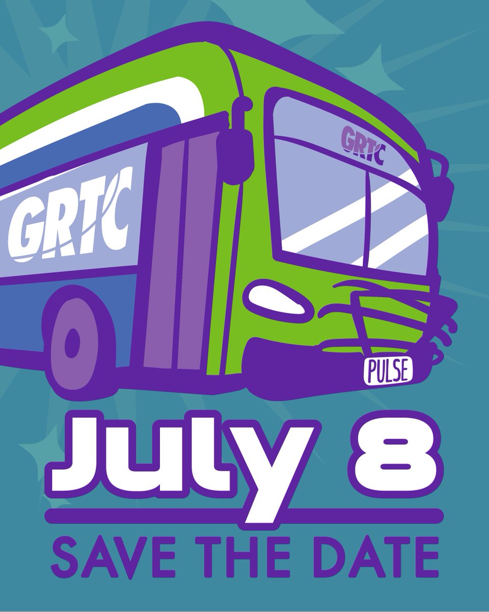 VirginiaDRPT's tweet image. TAP into Transit Day is coming! 🚍🌟

📍 Main Street Station, Richmond, Virginia
📆 Tuesday July 8, 2025
⏰ 4:30 PM

Join GRTC at TAP into Transit Day. There will be giveaways, food trucks, community partners, and more! #GRTC #TapintoTransit