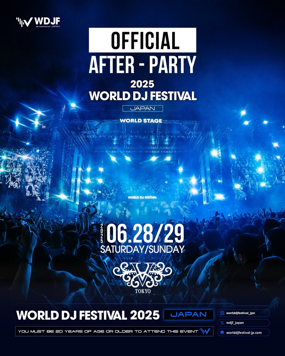 vanity_lounge_'s tweet photo. 6.28-29
@vanity_lounge_ にて
@wdjf_japan 
🎉OFFICIAL AFTER PARTY 開催決定！🎉

WDJFの余韻をそのままに、特別な一夜を一緒に楽しみましょう！✨️
皆様のご来店お待ちしております！✨
 #wdjfjapan 
 #v2TOKYO https://t.co/gVhaGcSJBe