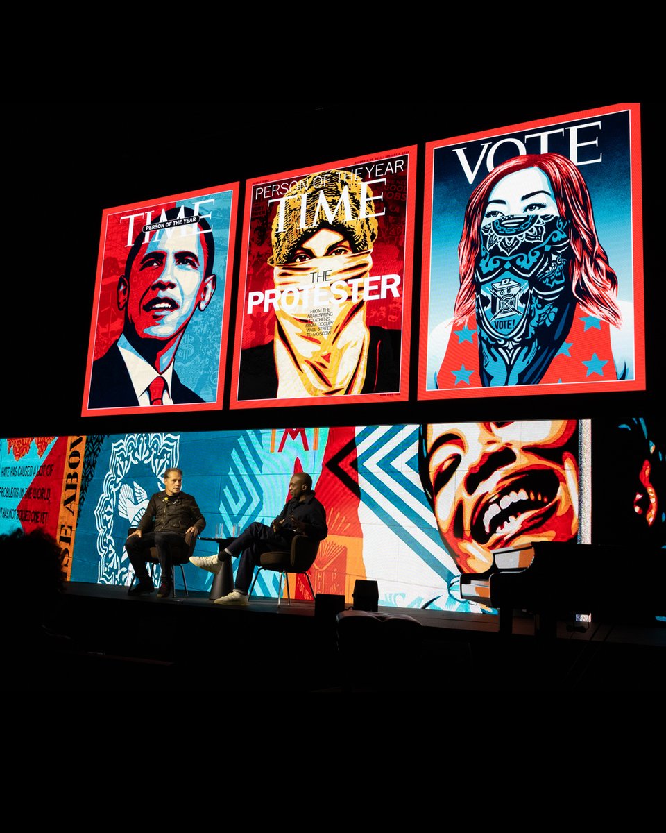 I recently took the stage with fellow artist and activist Hank Willis Thomas at <a href="/Summit/">Summit</a> #Detroit to discuss our shared sensibilities and creative approaches to provocative public works that disrupt and challenge conventional thinking. From the earliest days of my Obey art