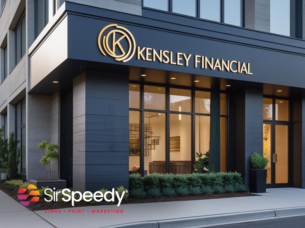 Sir Speedy turns buildings into billboards. Outdoor signage does more than mark your location—it markets your business 24/7 with presence, polish and power.

#SirSpeedy #BusinessSignage