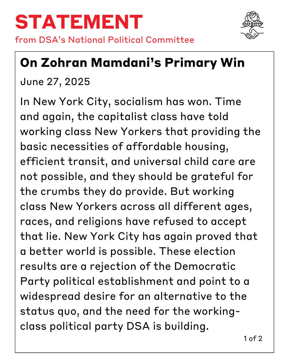 DSA (@demsocialists) on Twitter photo 