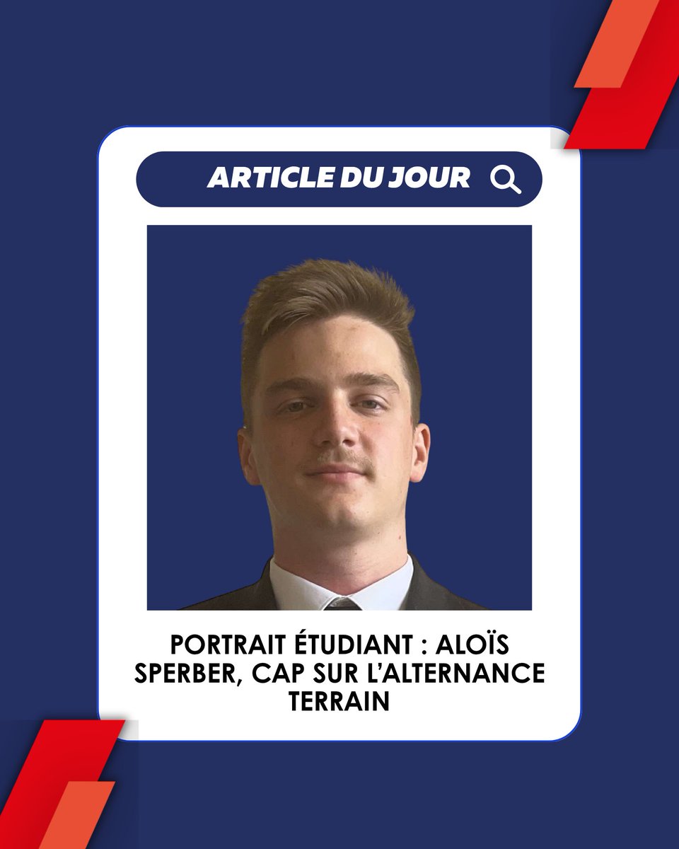 🎓 Alternance &amp; passion du sport !

Aloïs, étudiant à PPA SPORT, partage son quotidien dans le sport business 🏅

📲 Son portrait est à lire ici : urlr.me/y8YRqT

#ppasport #soyezsport #témoignageétudiant #articledujour