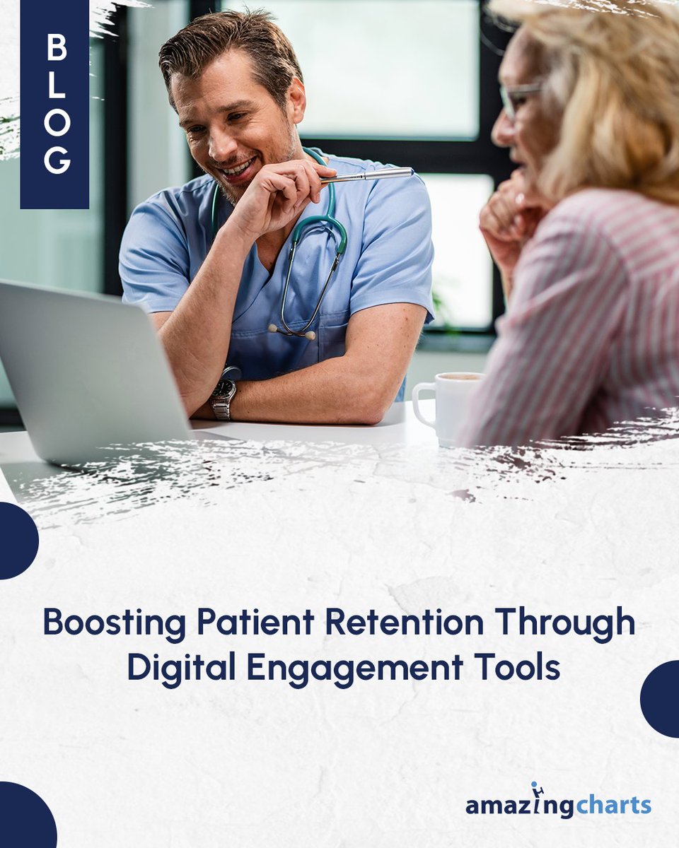 AmazingCharts's tweet image. Keeping patients engaged means more than just great care.
It’s about creating convenience, building trust, and staying connected - digitally.
Read More: hubs.ly/Q03v1FYL0
 #PatientEngagement #HealthcareTechnology #PracticeGrowth #PatientRetention