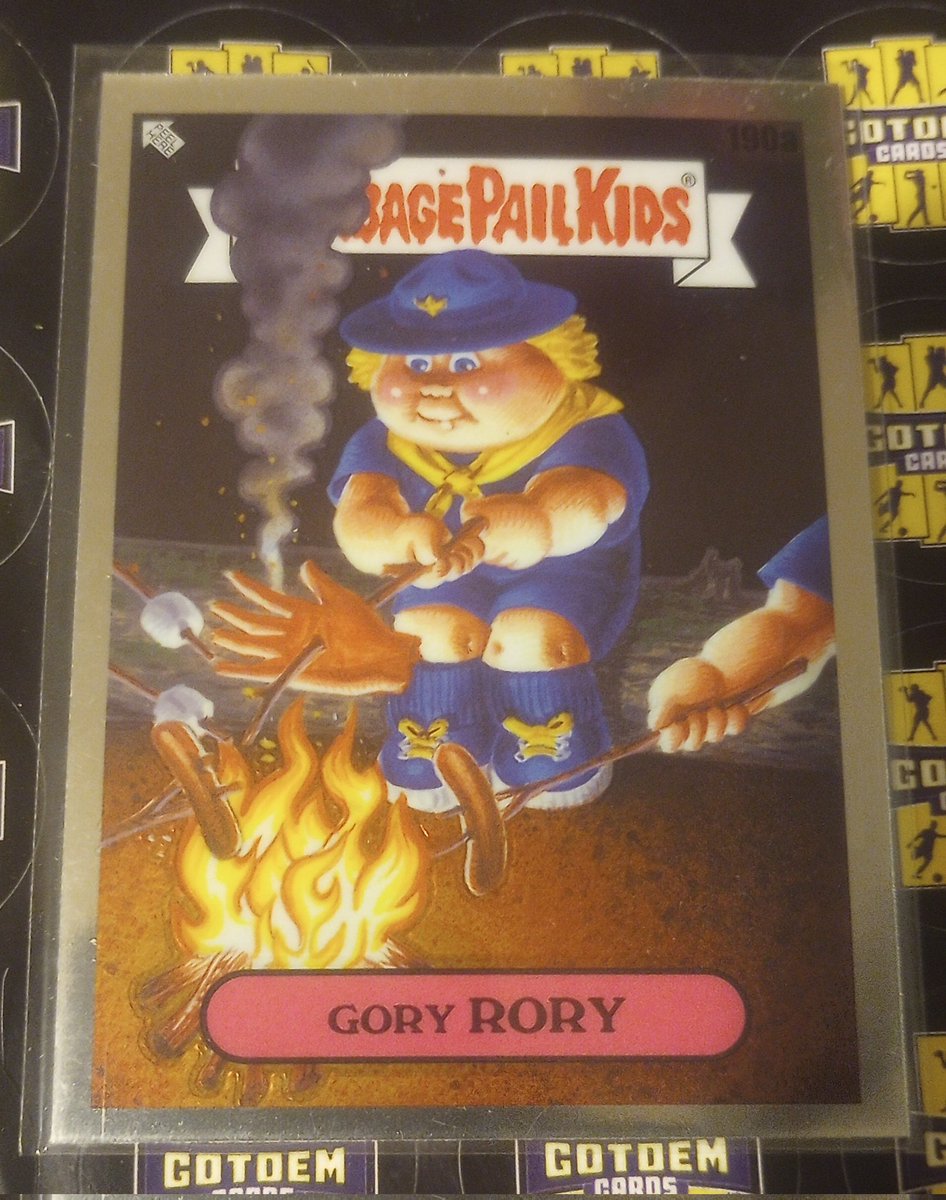 GotdemCards's tweet photo. 2022 Topps Chrome Garbage Pail Kids Original Series 5 #190a Gory Rory 🗑️
$1.50 OBO
#THFpro #TheHobbyFamily #GPK #GarbagePailKids #NonSportsCards https://t.co/li8Nligl1D