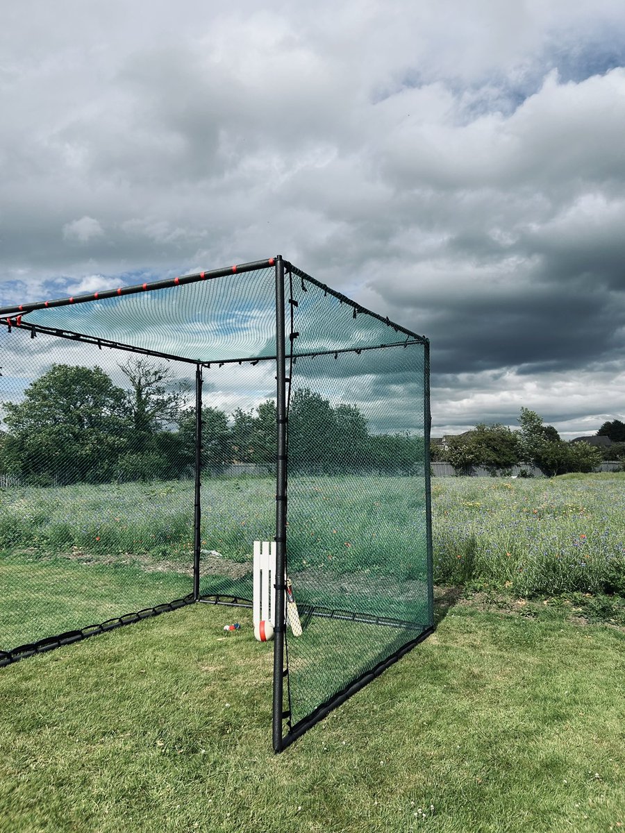 Saturday activities continue tomorrow as the first of our new golf and cricket nets get set up 🏌️‍♂️🏏 | sessions start from 10 am.