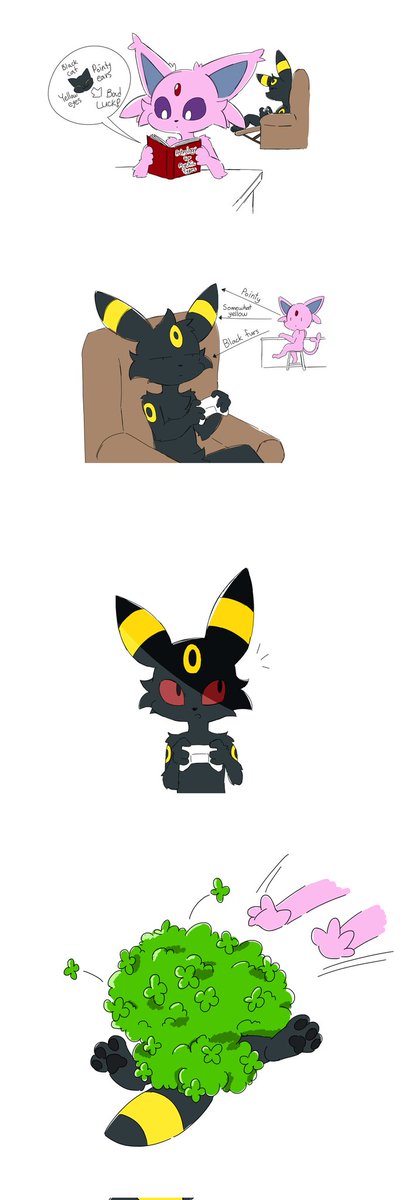 Luck
#umbreon #espeon #Pokemon