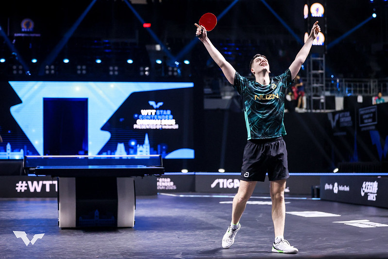 Thibault Poret va disputer son tout premier WTT Champions en carrière à Yokohama ! 👏

Le Français, n°34 mondial, est le dernier joueur à rentrer dans le cut ! 😮‍💨