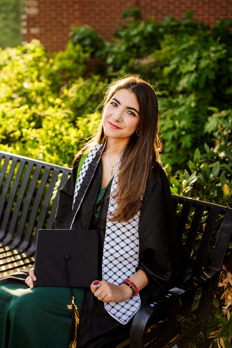 PalestineCenter's tweet image. Sereen Haddad, a current intern at The Jerusalem Fund and VCU graduate, is having her degree withheld for peacefully protesting against the genocide in Gaza.
📧 Take action now: mpac.org/emailVCU
Demand the immediate release of Sereen's degree.