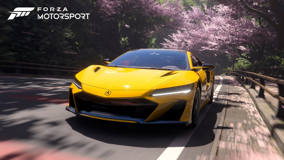 Forza Motorsport (@forzamotorsport) on Twitter photo Reminisce 20 years of racing with #ForzaMotorsport in the 20th Anniversary Tour! Complete all seven Spirit of Motorsport series to earn the new-to-Motorsport 2022 Acura NSX Type S.
Experience its 600 horsepower on the track, delivered by a 3.5-liter, twin-turbocharged V6 hybrid. Reminisce 20 years of racing with #ForzaMotorsport in the 20th Anniversary Tour! Complete all seven Spirit of Motorsport series to earn the new-to-Motorsport 2022 Acura NSX Type S.
Experience its 600 horsepower on the track, delivered by a 3.5-liter, twin-turbocharged V6 hybrid.