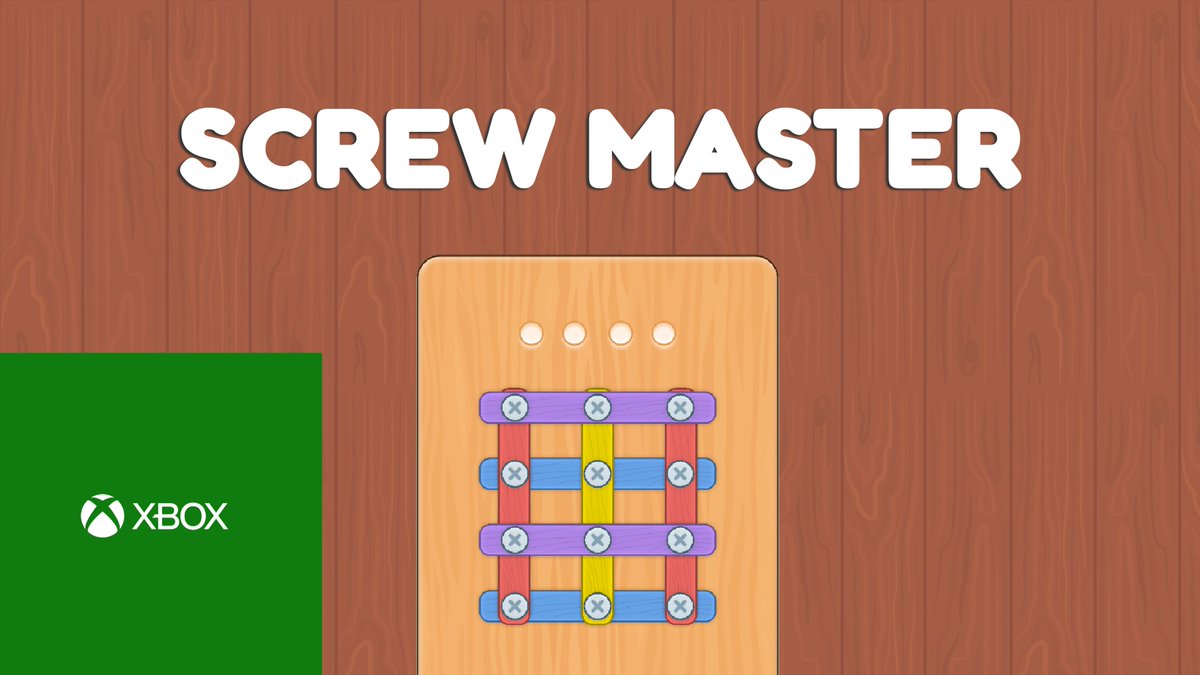 Webnetic (@webnetic2) on Twitter photo ๐ Screw Master is now available on Xbox! ๐ฉ๐ง
Test your puzzle-solving skills with 3 exciting editions:
๐ฎ Screw Master โ 2,99 โฌ
๐ฎ Triple Game Pack โ 6,99 โฌ
๐ฅ Ultimate Edition โ Now only 7,99 โฌ (โณ 7-day discount!) Includes all versions & DLCs!
๐ xbox.com/games/store/scโฆ ๐ Screw Master is now available on Xbox! ๐ฉ๐ง
Test your puzzle-solving skills with 3 exciting editions:
๐ฎ Screw Master โ 2,99 โฌ
๐ฎ Triple Game Pack โ 6,99 โฌ
๐ฅ Ultimate Edition โ Now only 7,99 โฌ (โณ 7-day discount!) Includes all versions & DLCs!
๐ xbox.com/games/store/scโฆ