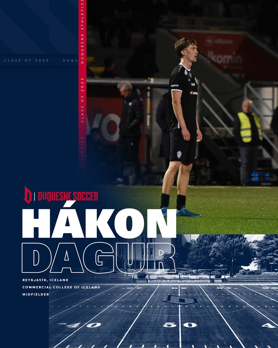 Welcome to the Bluff!

𝐇á𝐤𝐨𝐧 𝐃𝐚𝐠𝐮𝐫
🔷 Reykjavík, Iceland
🔹 Commercial College of Iceland

#GoDukes