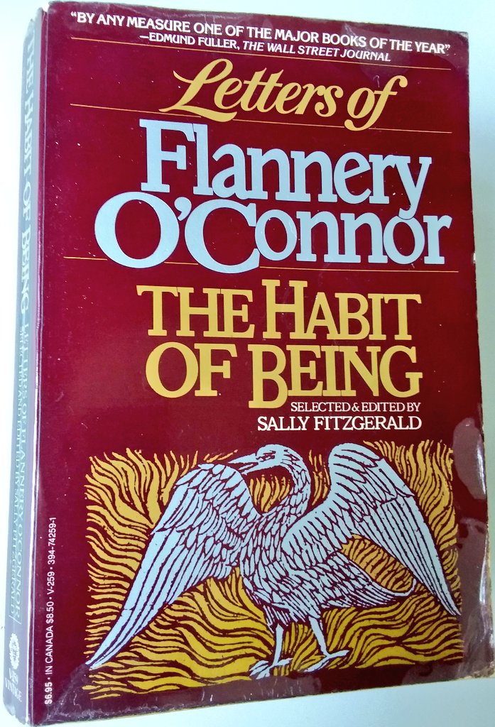 patrizia tenda (@patriziatenda) on Twitter photo 27 June 1955
To Catharine Carver
I have been hoping that my erstwhile British publisher had gone bankrupt but I had a note from him saying "Wise Blood" would come out next month.
#FlanneryOConnor100
#incipitdestate
#scritturebrevi
<a href="/diconodioggi/">dicono di oggi</a> 27 June 1955
To Catharine Carver
I have been hoping that my erstwhile British publisher had gone bankrupt but I had a note from him saying "Wise Blood" would come out next month.
#FlanneryOConnor100
#incipitdestate
#scritturebrevi
<a href="/diconodioggi/">dicono di oggi</a>